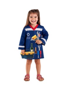 Camicia Meccanic@ 3/5 Anni - di alta qualità, ideale per il carnevale, feste a tema ed eventi speciali.